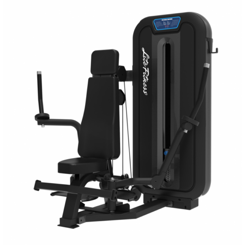 Strengthen your chest, shoulders, and triceps with the Pectorial Chest Press Machine. Designed for optimal muscle engagement, this machine offers a safe and efficient way to build upper body strength in any gym