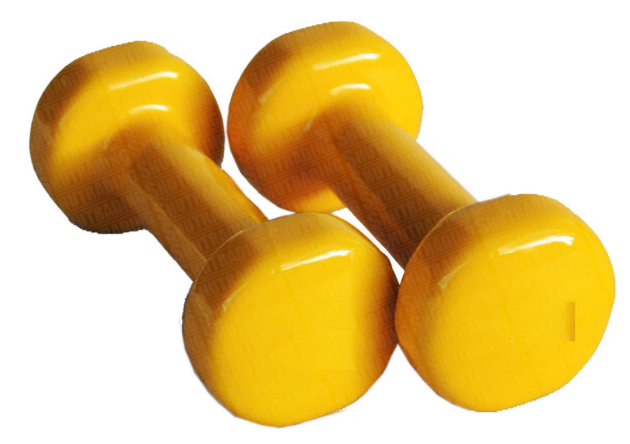 JDB12.15 Vinyl Dipping Dumbbell (Pair) Orange Colour 1.5kg