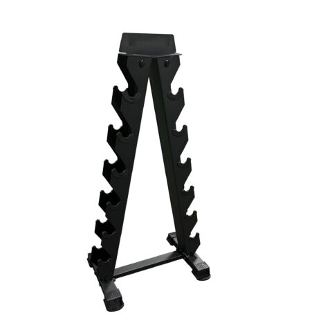 Organize your home gym with the Tower Dumbbell Rack. This space-saving, sturdy rack stores your dumbbells efficiently, providing easy access and keeping your workout space neat. Perfect for home gyms, small fitness studios, and commercial settings