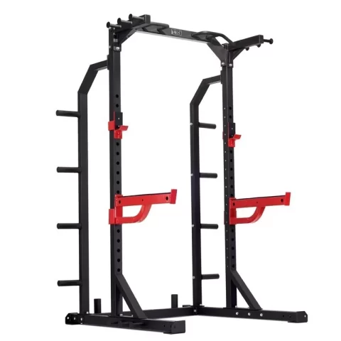 Train safely and lift heavy with a heavy-duty half rack. Built for strength, stability, and versatility—ideal for intense workouts in home or commercial gyms