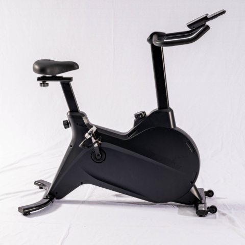 Achieve your fitness goals with the Spin Bike. Designed for intense, low-impact cardio workouts, it provides adjustable resistance, a smooth ride, and comfort to help you boost endurance, burn calories, and improve cardiovascular health