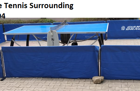 Enhance your playing area with table tennis surrounds. Perfect for tournaments or home setups, these barriers define the space, improve safety, and create a professional playing environment