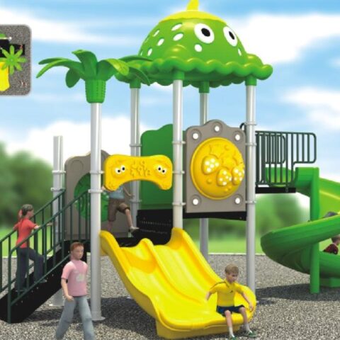 children outdoor playgroundSafe and fun outdoor playground for kids with slides, swings, and climbing features. Durable, weather-resistant design ideal for backyards, schools, or parks