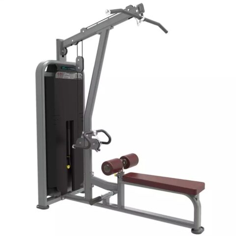 Target your back and shoulders with a commercial Lat Pulldown + Vertical Row machine—engineered for smooth, versatile movements and durability in professional gyms and fitness centers