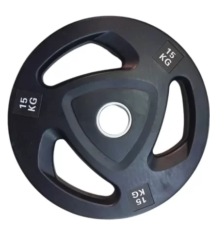 Train safely with Olympic Rubber Plates – durable, low-bounce design with a secure fit for 2-inch bars. Ideal for weightlifting in home or commercial gyms