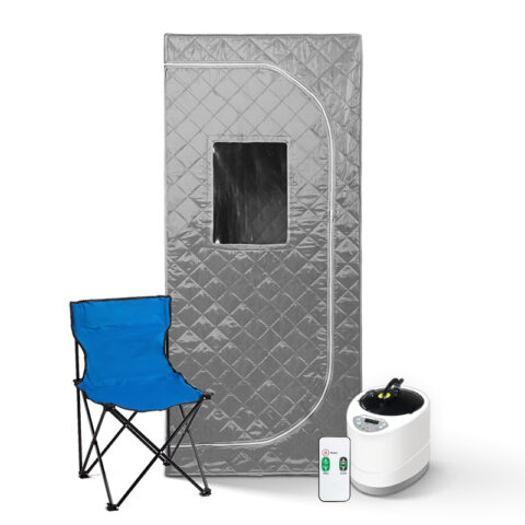 Experience the relaxation and health benefits of a portable steam sauna. Compact, easy-to-set-up, and affordable, it provides a spa-like experience at home for stress relief, detoxification, and improved circulation