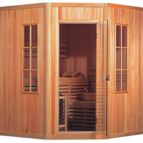 Unwind with the best of both worlds in a 4–5 user Infrared & Steam Sauna—combining deep infrared heat with traditional steam for full-body detox, relaxation, and wellness. Spacious, luxurious, and perfect for home or spa use