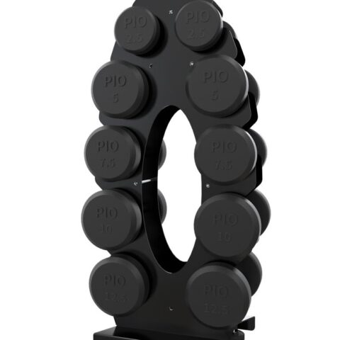 Organize your weights in style with the Oval Shaped Dumbbell Rack—sleek, space-saving design with sturdy construction for safe, easy access to dumbbells. Ideal for home and commercial gyms