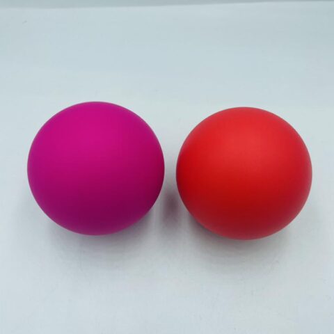 Relieve muscle tension with a silicone massage ball—durable, grippy, and perfect for deep tissue therapy, trigger point release, and recovery at home or in the gym