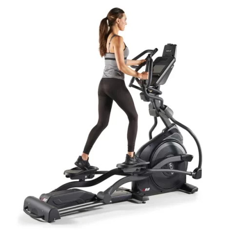 The Sole Elliptical Bike offers a low-impact, full-body cardio workout with smooth motion, adjustable resistance, and an LCD console—ideal for home and commercial gyms.