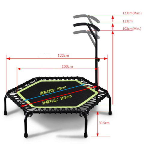 Bounce into fun and fitness with a high-quality trampoline. Perfect for exercise, recreational play, or family fun, enjoy enhanced cardiovascular health, coordination, and a low-impact workout in your backyard