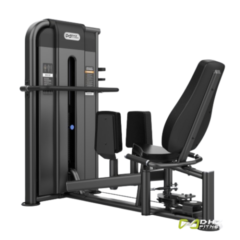 Tone and strengthen your inner and outer thighs with the Abductor & Adductor machine. This versatile equipment targets the hip abductors and adductors, improving leg strength, stability, and flexibility for better lower body performance