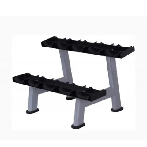 Keep your gym organized with a 5-Pairs Dumbbell Rack. Designed to store and display your dumbbells safely, this compact and durable rack is perfect for home gyms and fitness centers