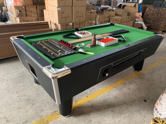 DQ-P033 8FT EXECUTIVE BILLIARD TABLE (with coins ops & double accessories) - Image 6