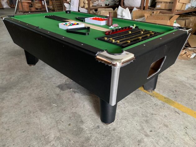 DQ-P033 8FT EXECUTIVE BILLIARD TABLE (with coins ops & double accessories) - Image 4