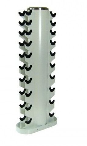 Organize your weights with a sturdy dumbbell rack. Perfect for saving space and keeping your gym tidy—ideal for home gyms, studios, or commercial fitness centers.