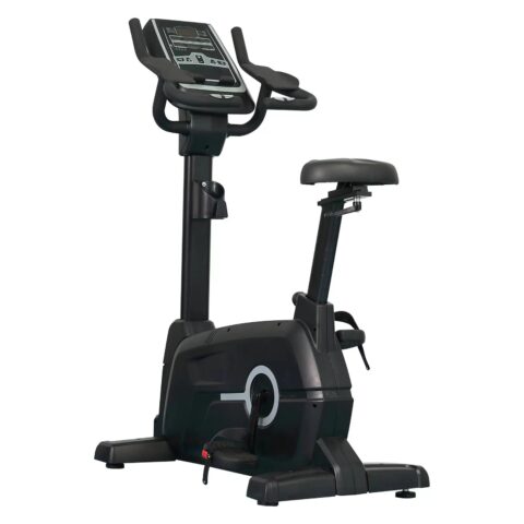 Boost your cardio fitness with an upright bike. Compact and adjustable, it helps improve endurance, burn calories, and strengthen leg muscles, offering an effective and low-impact workout