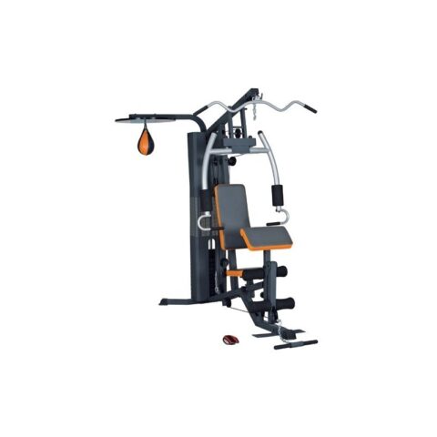 Achieve a full-body workout with the One Station Multi Gym. Compact and versatile, this all-in-one machine targets multiple muscle groups, making it perfect for home gyms and small fitness spaces
