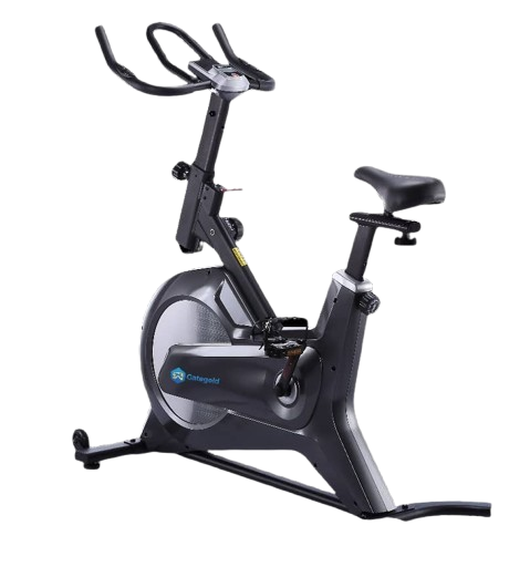 Achieve your fitness goals with the Spin Bike. Designed for intense, low-impact cardio workouts, it provides adjustable resistance, a smooth ride, and comfort to help you boost endurance, burn calories, and improve cardiovascular health