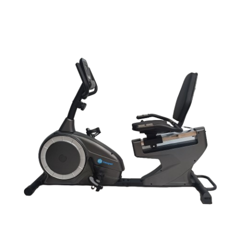 Experience a comfortable, low-impact cardio workout with the Recumbent Bike. Designed for full-body fitness and optimal support, this bike offers a smooth, adjustable ride to help improve endurance, burn calories, and enhance overall cardiovascular health