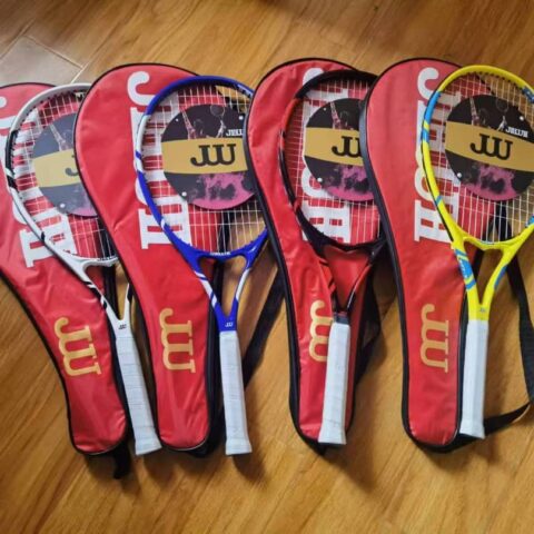 "Elevate your tennis game with the LTR-JWH Lawn Tennis Racket. Designed for ultimate precision, power, and control, this lightweight racket offers superior balance and durability, perfect for players of all skill levels