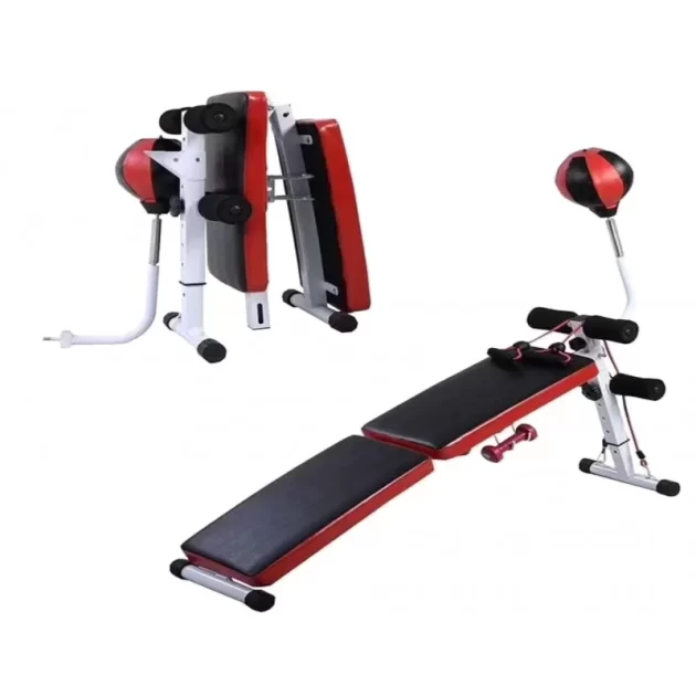 MDK303 Sit-Up bench with Punching Bag