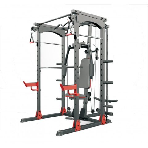 Shop our versatile multi-function squat rack designed for strength training. Featuring adjustable components, safety features, and space-saving design, perfect for home gyms and professional setups.