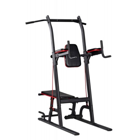 Enhance your upper body strength with our Dip Station. Ideal for triceps, chest, and shoulder workouts, this sturdy and adjustable dip station is perfect for home gyms and professional fitness centers