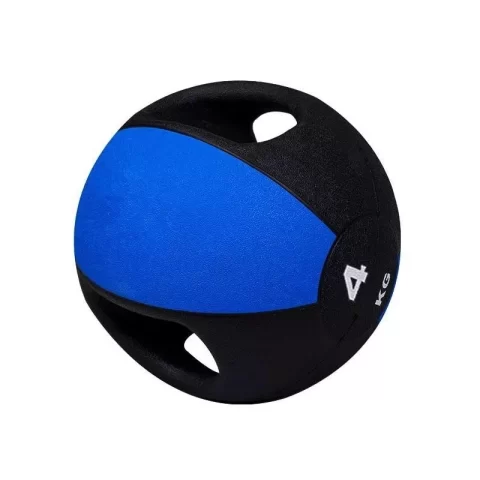 Boost your workouts with a medicine ball with handles. Perfect for strength, core, and functional training, it offers secure grip and versatility for a wide range of dynamic exercises