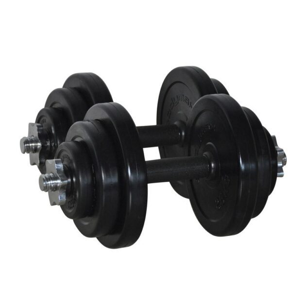 WK-20R RUBBER DUMBBELL KIT (Pivot Brand)