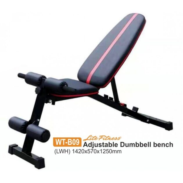 WT-B09 Multi Adjustable Bench (Litefitness Brand)