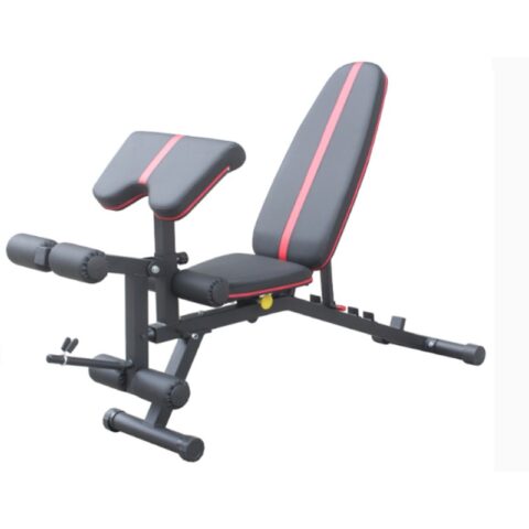 Elevate your strength training with a Multi Adjustable Bench. Offering versatile incline, decline, and flat settings, this durable and compact bench is perfect for home gyms and commercial fitness centers