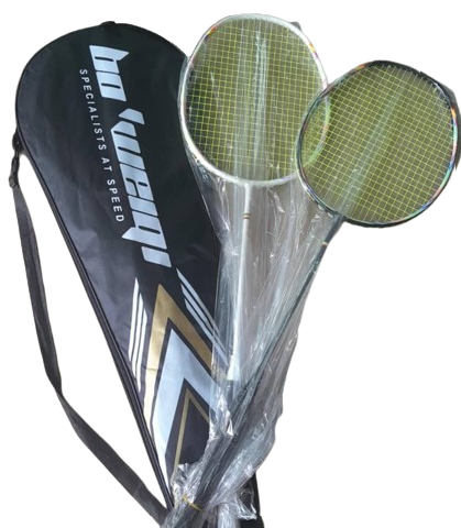 Improve your game with the BDR-BWQ Badminton Racket. Designed for precision, speed, and power, this lightweight racket offers excellent control and durability for players at all skill levels, from beginners to pros