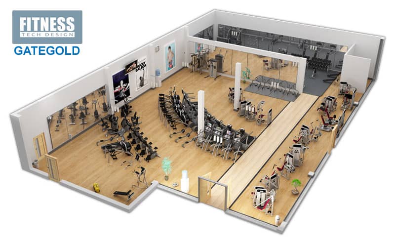 commercial gym setup