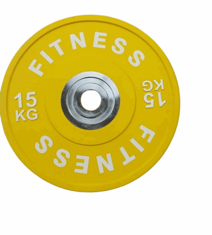 Coloured Olympic Plate 15kg