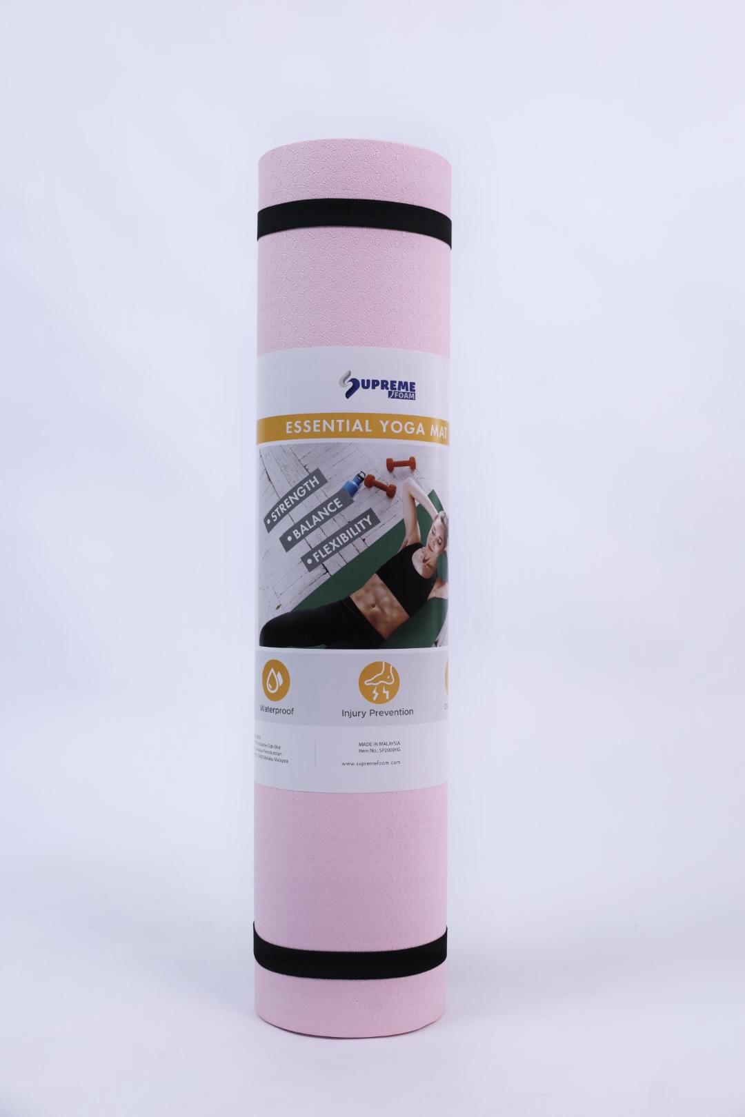 SP2000YG YOGA MAT (6MM)-PINK