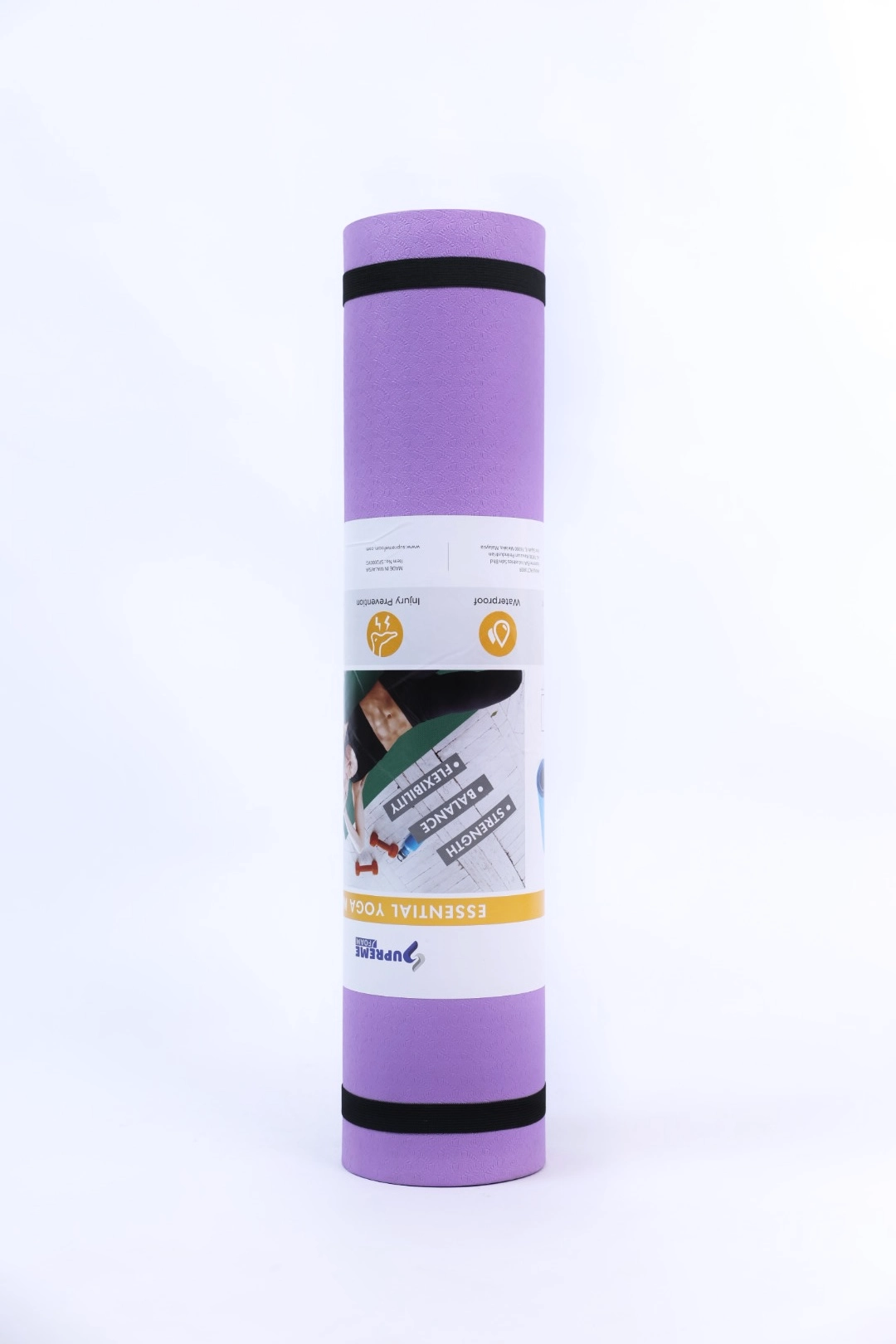 SP2000YG YOGA MAT (6MM)-PURPLE