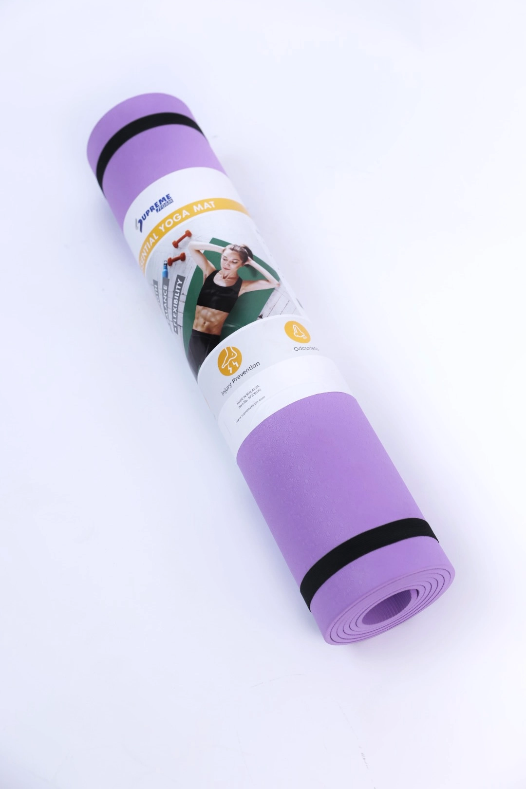 SP2000YG YOGA MAT (6MM)-PURPLE