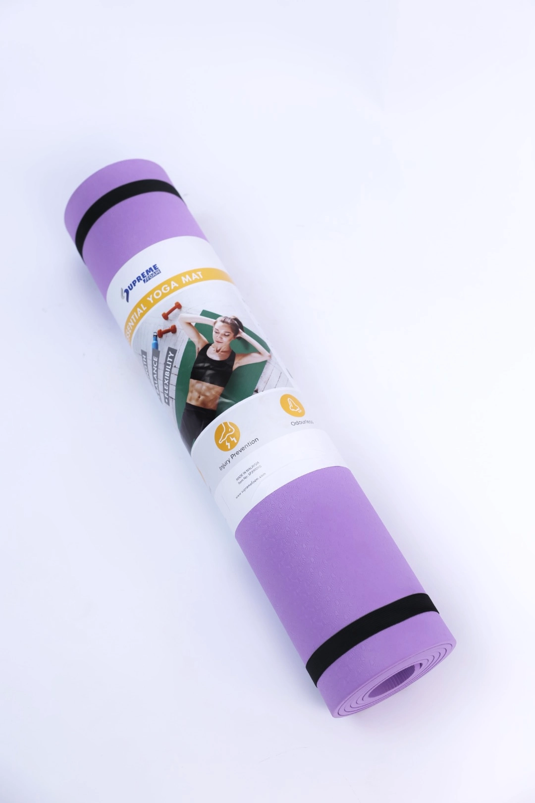 SP2000YG YOGA MAT (6MM)-PURPLE
