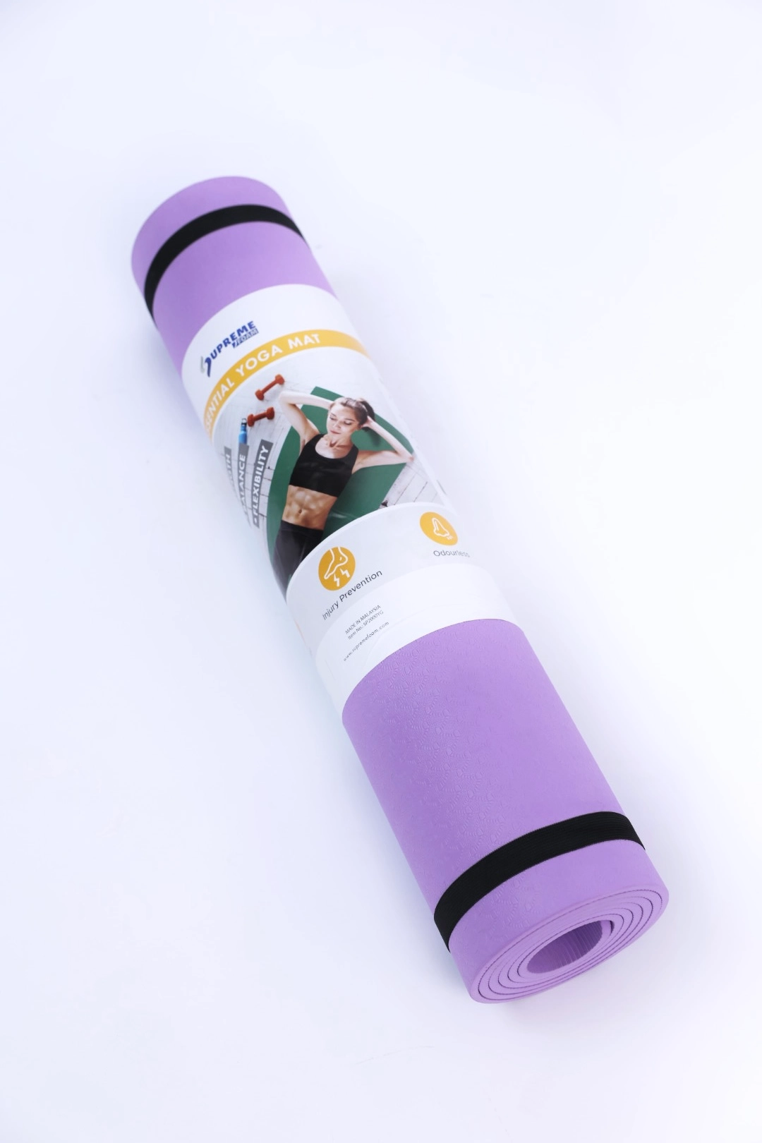 SP2000YG YOGA MAT (6MM)-PURPLE